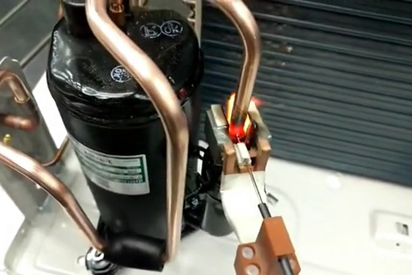 手持式高频加热焊接机在压缩机铜管焊接方面的优势