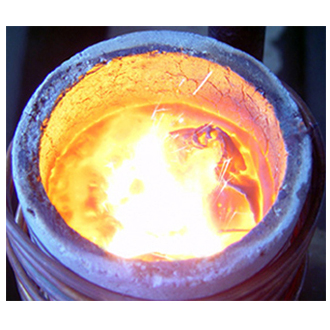 中频熔铝炉-铝熔炼炉工作原理与结构特点