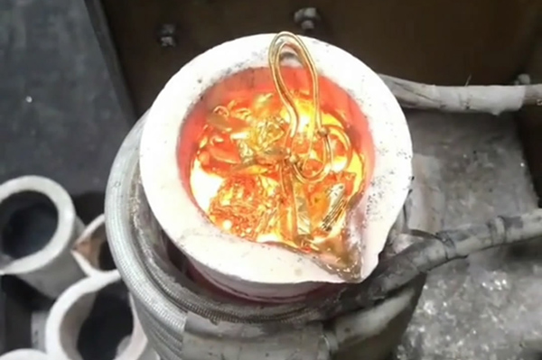 黄金熔炼炉高频熔炼设备