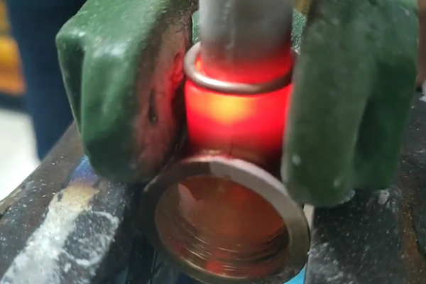 手持式高频焊机开口线圈焊接铜管