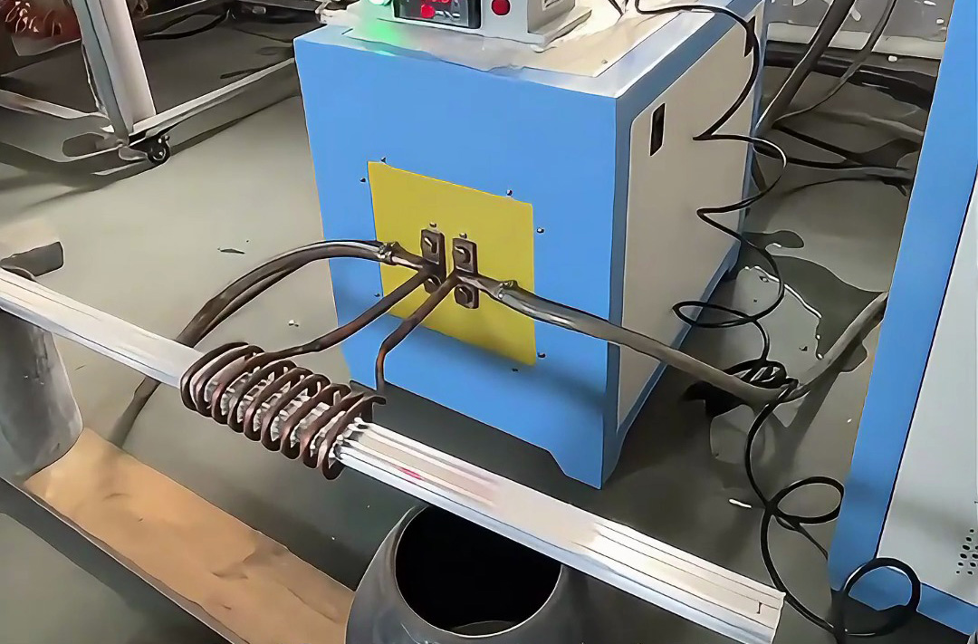 铝合金加热新突破！不变形批量加工用超音频加热机恒温加