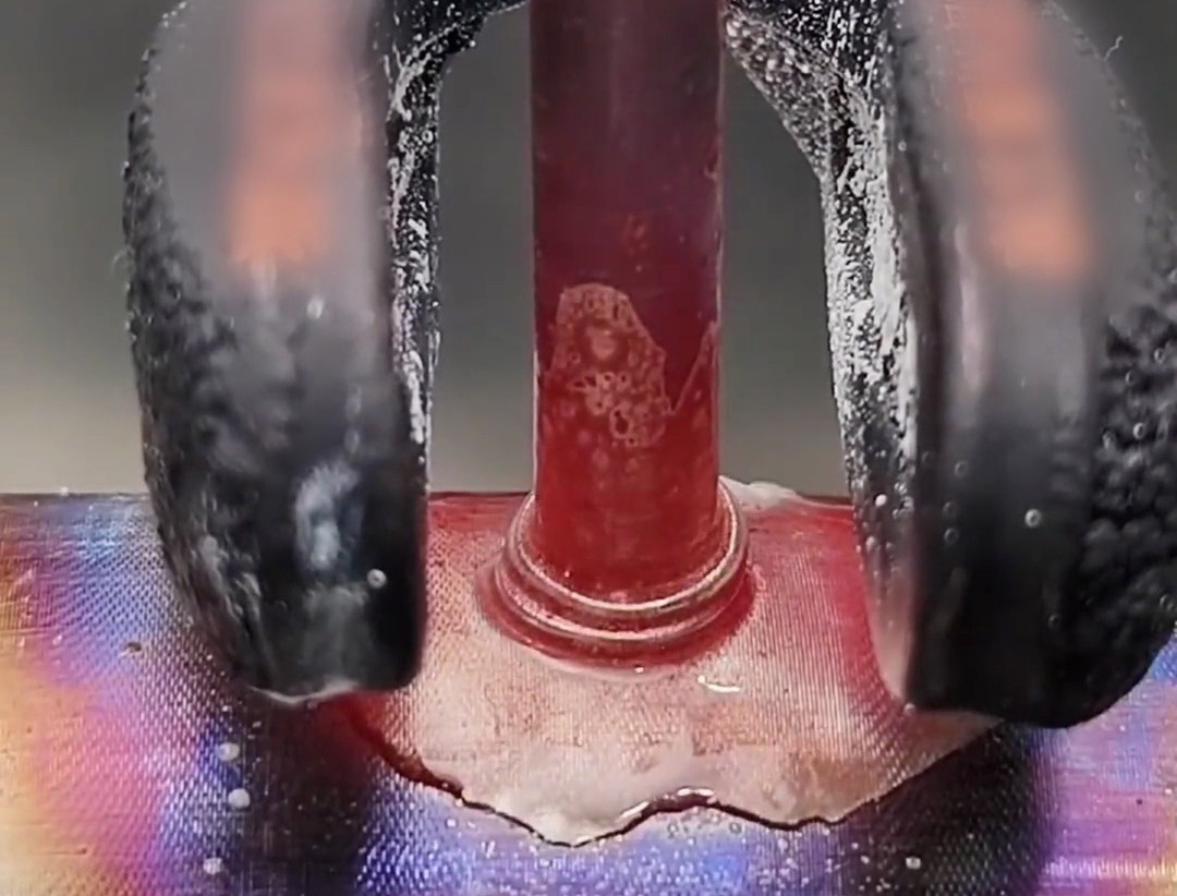 不锈钢管引出铜管焊接技巧，手持式高频焊机操作全解析！