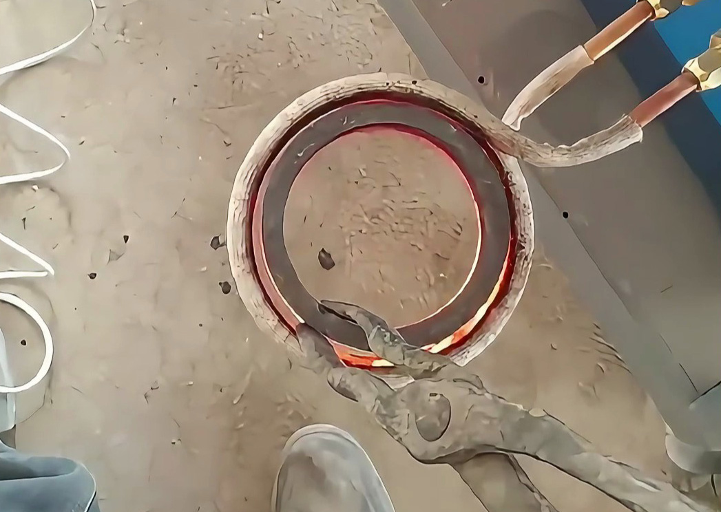 选超音频感应加热设备加热钢管 可满足退火、热装、折弯等多工艺需求